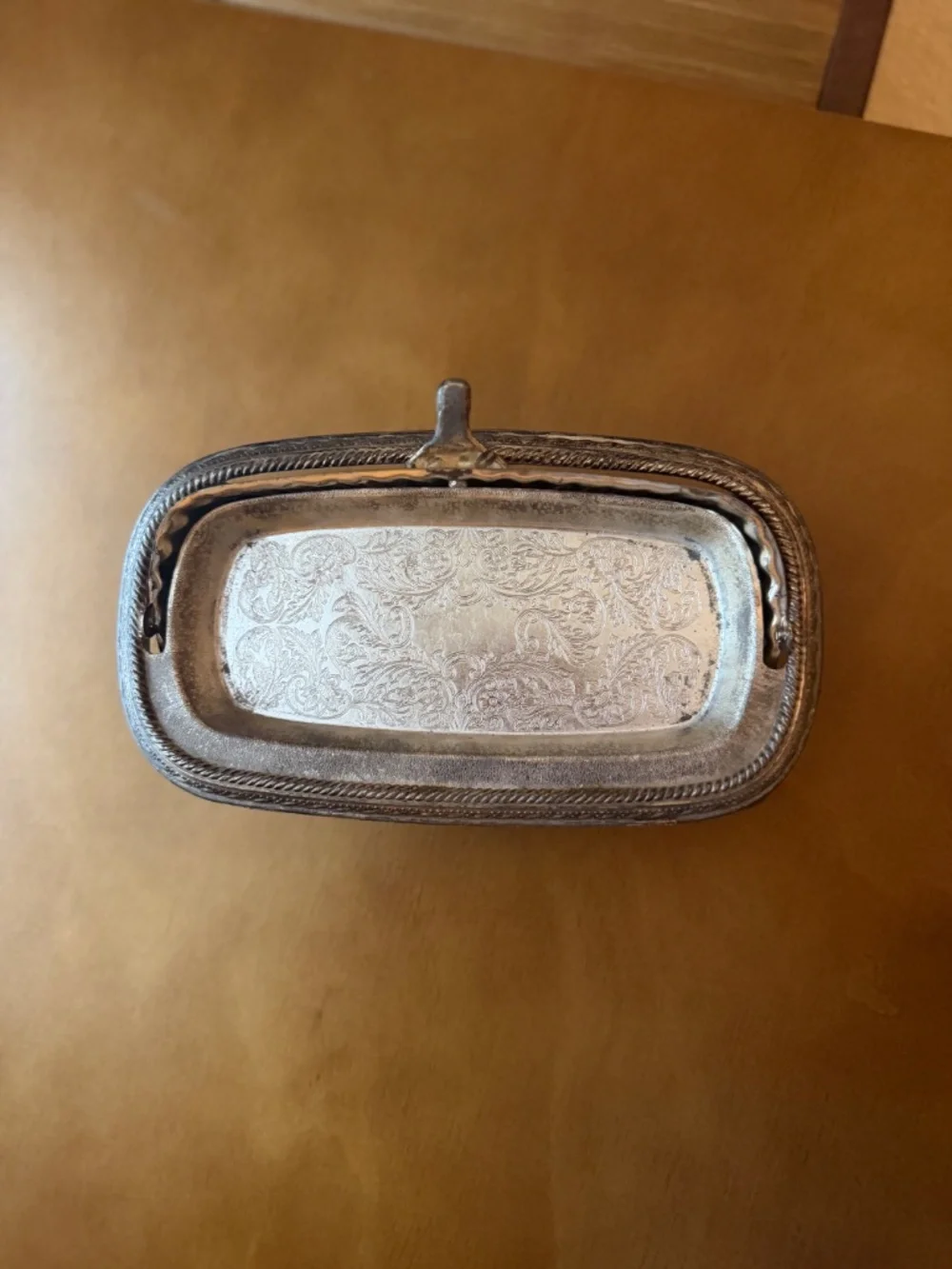 Vintage butter dish